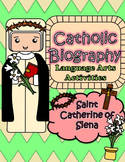 Catholic Biography Language Arts Activities - Saint Cather