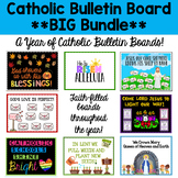 Catholic Bulletin Board Bundle: Through the School Year!