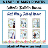 Catholic Bulletin Board: Names of Mary Posters