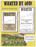 Catholic/Christian Wanted by God! (Disciple Posters)