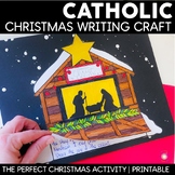 Catholic Christmas Writing Craft  | Nativity Writing Craft