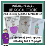 Catholic Church Liturgical Color Coloring Books and Posters
