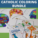 Catholic Coloring Pages Bundle #1 | Catholic Schools Week 