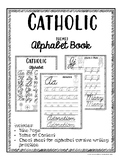 Catholic Cursive ABC Book