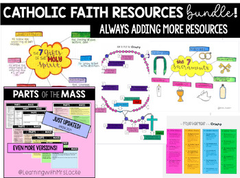 Preview of Catholic Faith Resources BUNDLE!