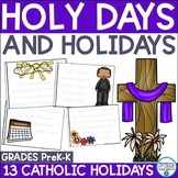Catholic Holy Day Booklets for Early Childhood | Ash Wedne