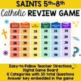 Catholic Jeopardy Game: Saints