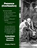 Catholic Lesson Plan: Penance, Reconciliation, Confession 