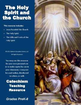 Catholic Lesson Plan: The Creed - The Holy Spirit and the Church (PreK-8)