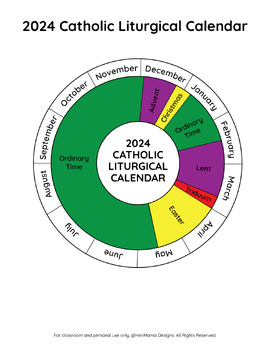 Church Year Calendar 2022 Catholic Liturgical Calendar Printables & Activities {Updated For 2022)