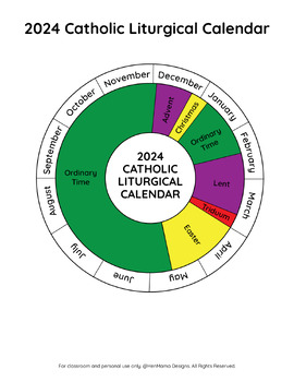 roman catholic liturgical calendar