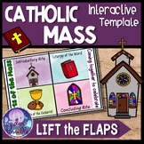 Catholic Mass: Four Parts of The Liturgy {Interactive Template}