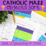 Catholic Mass Objects Sorting Activity and Worksheets