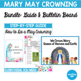 Catholic May Crowing Bundle: Event Guide and Bulletin Board