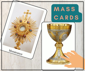 Preview of Catholic Montessori Mass Matching Cards