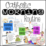 Catholic Morning Routine {Daily Prayers and Bible Verses}