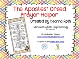 Catholic Prayer Helper:  The Apostles' Creed
