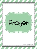 Catholic Prayer Unit - Guided Notes