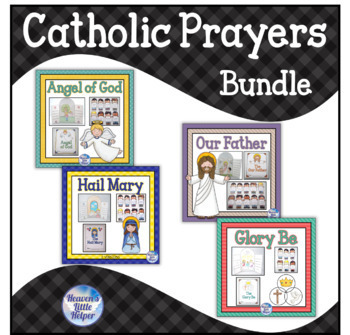 Preview of Catholic Religion Prayers Bundle