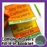 Catholic Prayers: Fill-It-In Booklet