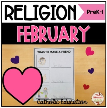 Preview of Catholic Religion Activities - February