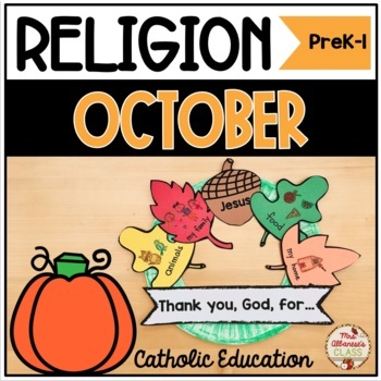 Preview of Catholic Religion Activities - October
