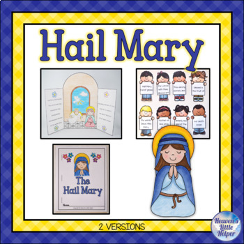 Preview of Catholic Religion Hail Mary Prayer