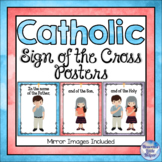 Catholic Religion Posters The Sign of the Cross {Watercolor}