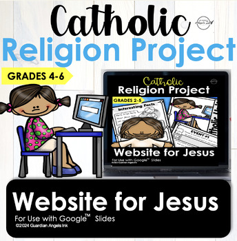 Preview of Catholic Religion Project-Website For Jesus