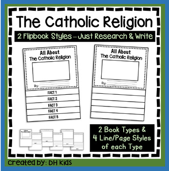 Preview of Catholic Religion Report, Research Project, World's Religions, Christians