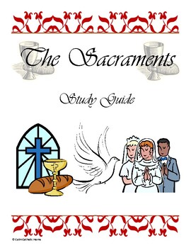 Preview of Catholic Sacraments Packet