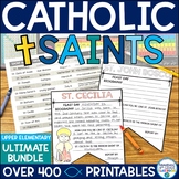 Catholic Saint Bundle for Upper Elementary | All Saints' Day