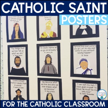 Preview of Catholic Saint Posters | Decor