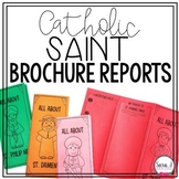 Catholic Saint Report Trifold Brochure