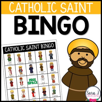 Preview of Catholic Saints Bingo