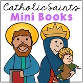 Catholic Saints Biography Mini Books in 3 Formats, SET of 