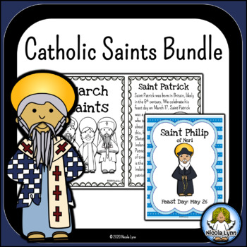 Preview of Catholic Saints Bundle