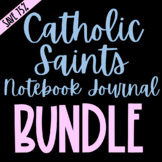 Catholic Saints Journals Set,  Feast Days (January - December)
