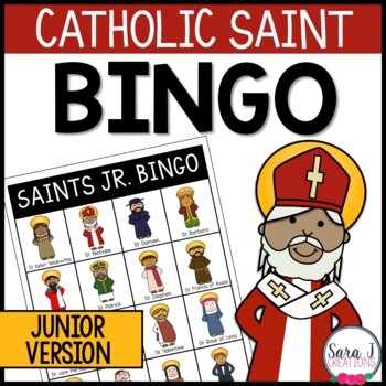 Preview of Catholic Saints Junior Bingo