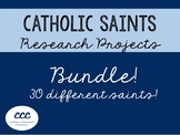 Catholic Saints - Research Project Bundle