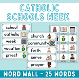 Catholic Schools Week 2024 - Word Wall