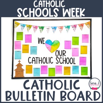 Preview of Catholic Schools Week Bulletin Board Catholic education week