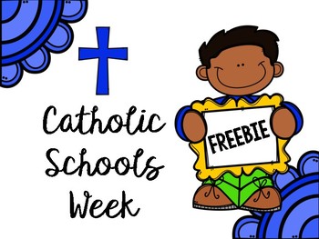 Preview of Catholic Schools Week Freebie