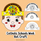Catholic Schools Week Hat Craft Writing Activities 2024 Ki