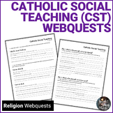 Catholic Social Teaching | CSTs | Human Dignity | Webquest