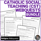 Catholic Social Teaching Principles Webquest Bundle | Huma