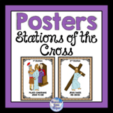 Catholic Stations of the Cross Posters for Lent