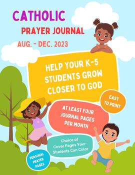 Preview of Catholic Student Prayer Journal Part One (Aug. - Dec. 2023)