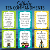 Catholic Ten Commandment Posters