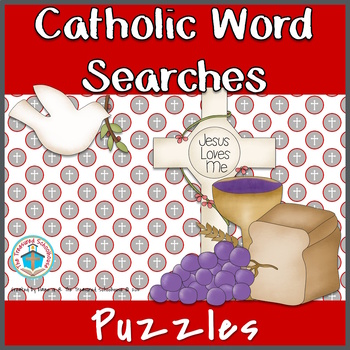 Preview of Catholic Word Search Puzzles